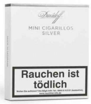 Davidoff Mini Cigarillos Silver Zigarillos